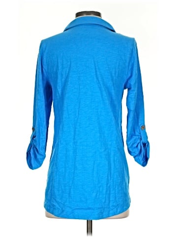 Soft Surroundings 3/4 Sleeve Button-Down Shirt (view 2)