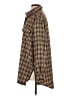 Missguided Plaid Brown Long Sleeve Blouse Size 2 - photo 5