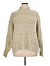 Splendid Solid Tan Turtleneck Sweater Size XL - photo 1