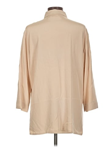 Chico's Design 3/4 Sleeve Silk Top (view 2)