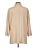 Chico's Design Tan 3/4 Sleeve Silk Top Size Lg (2) - photo 2