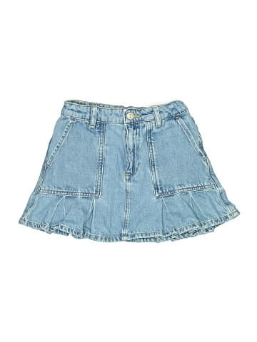 Zara Denim Skirt (view 1)