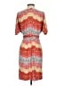 BCBGMAXAZRIA Print Orange Cocktail Dress Size S - photo 2