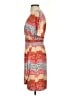 BCBGMAXAZRIA Print Orange Cocktail Dress Size S - photo 5
