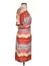BCBGMAXAZRIA Print Orange Cocktail Dress Size S - photo 4