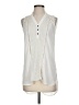 Jolt 100% Polyester Ivory Sleeveless Blouse Size S - photo 1