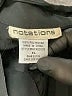 Notations 100% Polyester Black Long Sleeve Blouse Size XL - photo 7
