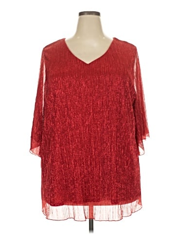 Catherines 3/4 Sleeve Blouse (view 1)