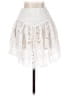 Miss Selfridge 100% Polyester White Casual Skirt Size 0 - photo 1