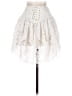 Miss Selfridge 100% Polyester White Casual Skirt Size 0 - photo 2