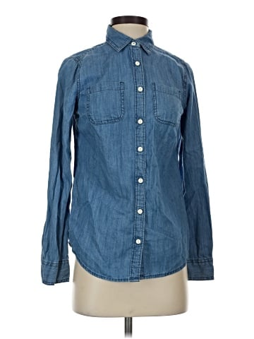 St. John's Bay Long Sleeve Button-Down Shirt (view 1)