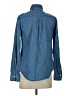 St. John's Bay 100% Cotton Blue Long Sleeve Button-Down Shirt Size XS - photo 2