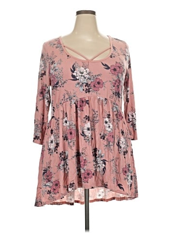 Torrid 3/4 Sleeve Blouse (view 1)