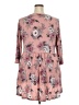 Torrid Pink 3/4 Sleeve Blouse Size 2X Plus (2) - photo 2