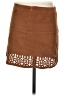 Jolt Solid Brown Casual Skirt Size 1 - photo 2