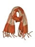 Unbranded Plaid Orange Scarf One size - photo 1