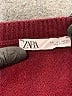 Zara Burgundy Pullover Sweater Size L - photo 7