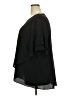 AGB Black Short Sleeve Blouse Size 2X - photo 5
