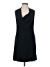 Theory 100% Polyester Solid Black Cocktail Dress Size 4 - photo 1