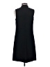 Theory 100% Polyester Solid Black Cocktail Dress Size 4 - photo 2