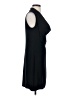 Theory 100% Polyester Solid Black Cocktail Dress Size 4 - photo 4