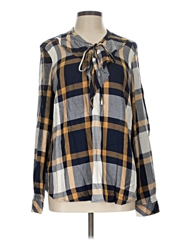 Tribal Long Sleeve Blouse (view 1)