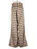 Veiled Collection 100% Polyester Print Gold Casual Pants Size S - photo 2