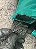 Kasper 100% Polyester Teal Raincoat Size 14 - photo 7
