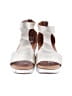 Gentle Souls 100% Leather Silver Wedges Size 7 1/2 - photo 2