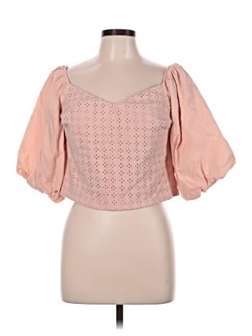 Express 3/4 Sleeve Blouse (view 1)