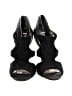 Nina Black Sandals Size 9 1/2 - photo 2