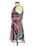 Lush 100% Polyester Print Purple Casual Dress Size S - photo 5