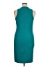 Venus Solid Teal Cocktail Dress Size XL - photo 2