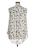 Torrid 100% Polyester White Sleeveless Blouse Size 1X Plus (1) - photo 2