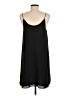 Alya 100% Polyester Solid Black Casual Dress Size M - photo 2