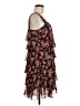 Nine West Floral Black Cocktail Dress Size 8 - photo 4
