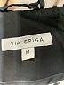 Via Spiga 100% Polyester Black Coat Size M - photo 6