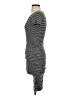 BCBGMAXAZRIA Stripes Gray Casual Dress Size XS - photo 5