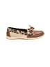 Sperry Top Sider Animal Print Brown Flats Size 7 - photo 1