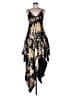Kate Hewko Gold Cocktail Dress Size 0X - photo 1
