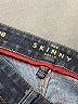 White House Black Market Solid Blue Jeans Size 10 - photo 7