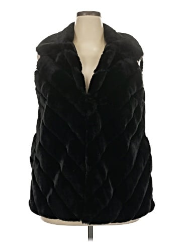 DressBarn Faux Fur Vest (view 1)