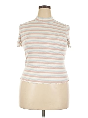 Candie's Short Sleeve Turtleneck (view 1)