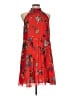 CeCe 100% Polyester Red Cocktail Dress Size L - photo 1
