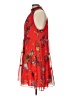 CeCe 100% Polyester Red Cocktail Dress Size L - photo 5