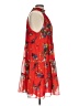 CeCe 100% Polyester Red Cocktail Dress Size L - photo 4