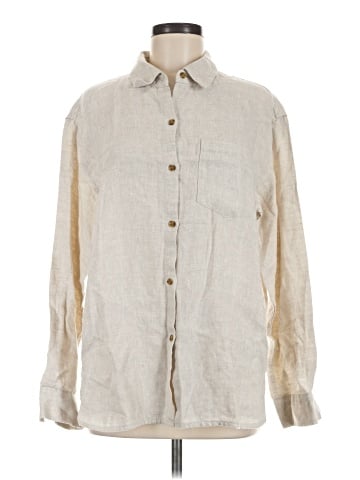 Athleta Long Sleeve Button-Down Shirt (view 1)