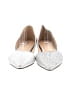 CL by Laundry Metallic Silver Flats Size 9 1/2 - photo 2