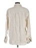 Athleta 100% Linen Ivory Long Sleeve Button-Down Shirt Size M - photo 2