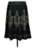 ETRO 100% Silk Paisley Black Silk Skirt Size EU (IT) 44 / US 8 - photo 2